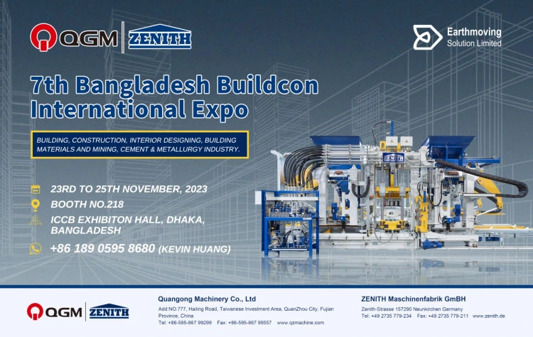 Treffen Sie QGM-ZENITH auf der Buildcon 2023 in Bangladesch