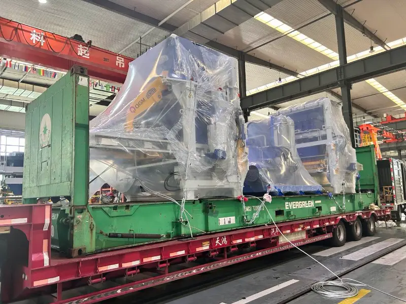 Die 1.500 große Ziegelproduktionslinie von Quangong Machinery wird erneut nach Übersee verschifft