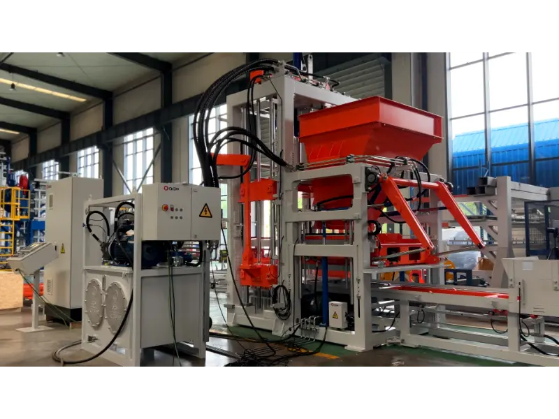 Quangong Machinery Co., Ltd. QT10 Hochgeschwindigkeits-Blockherstellungs-Produktionslinie setzt einen neuen Standard für intelligente Fertigungsqualität