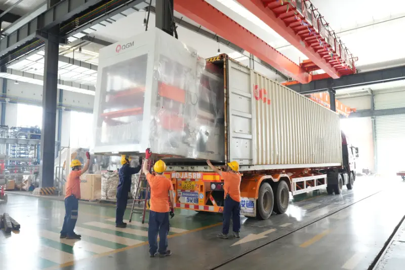 Quangong Machinery liefert intelligente Ziegelproduktionslinien in Überseemärkte