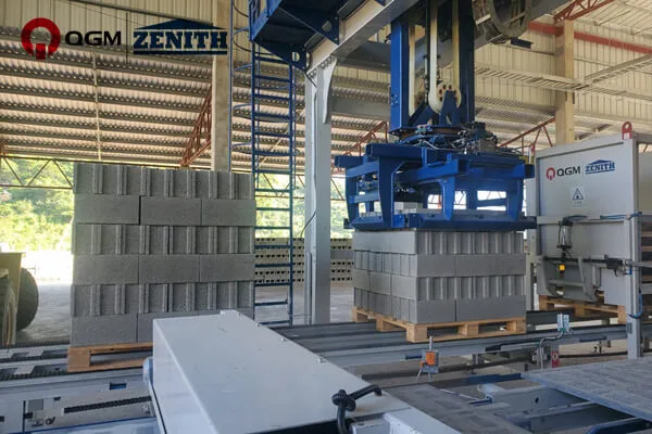 QGM NEUE ZN900C Automatische Maschine zur Herstellung von Betonblöcken in Honduras
