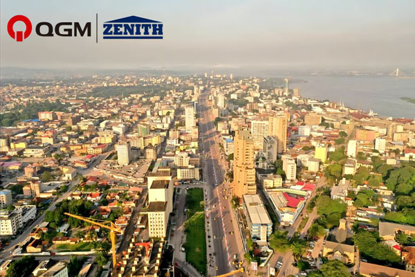 QGM QT6 Betonsteinmaschine in KINSHASA, D.R. KONGO